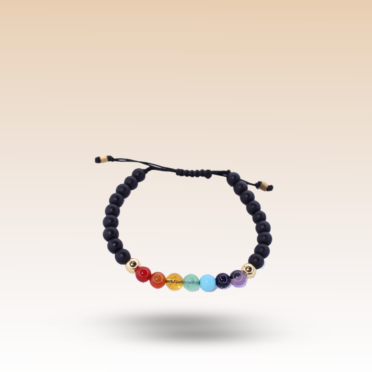 Chakra Bracelet Natural Stone Onix