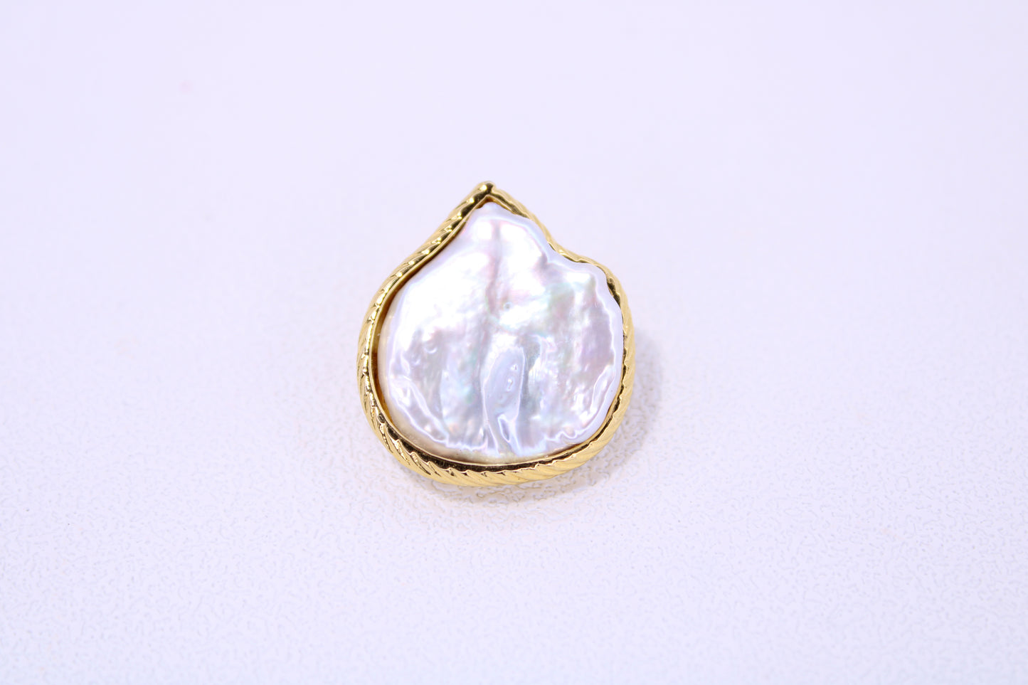 Pearl Pendant 18k filled