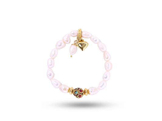 Irregular Pearl Bracelet - Unique Elegance